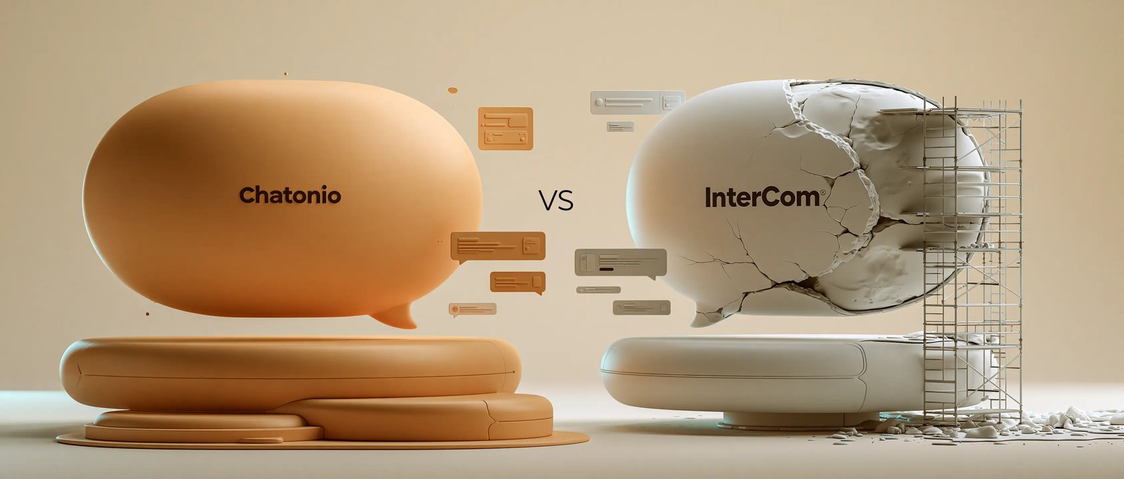Looking for an Intercom alternative? Meet Chatonio.